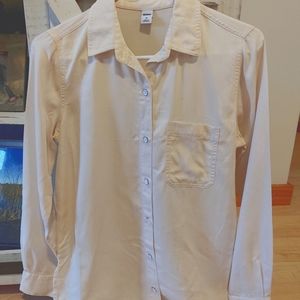 Off white button down shirt